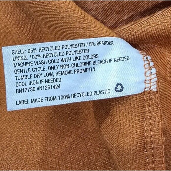 Fit & Flare Dress Womens Babydoll Festival Fairy Grunge Skater Y2K Orange Size S - Picture 6 of 12